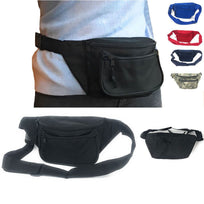 1 Dozen Fanny Waist Pack Purse Travel Pouch Money Id Passport Belt Bag Wholesale